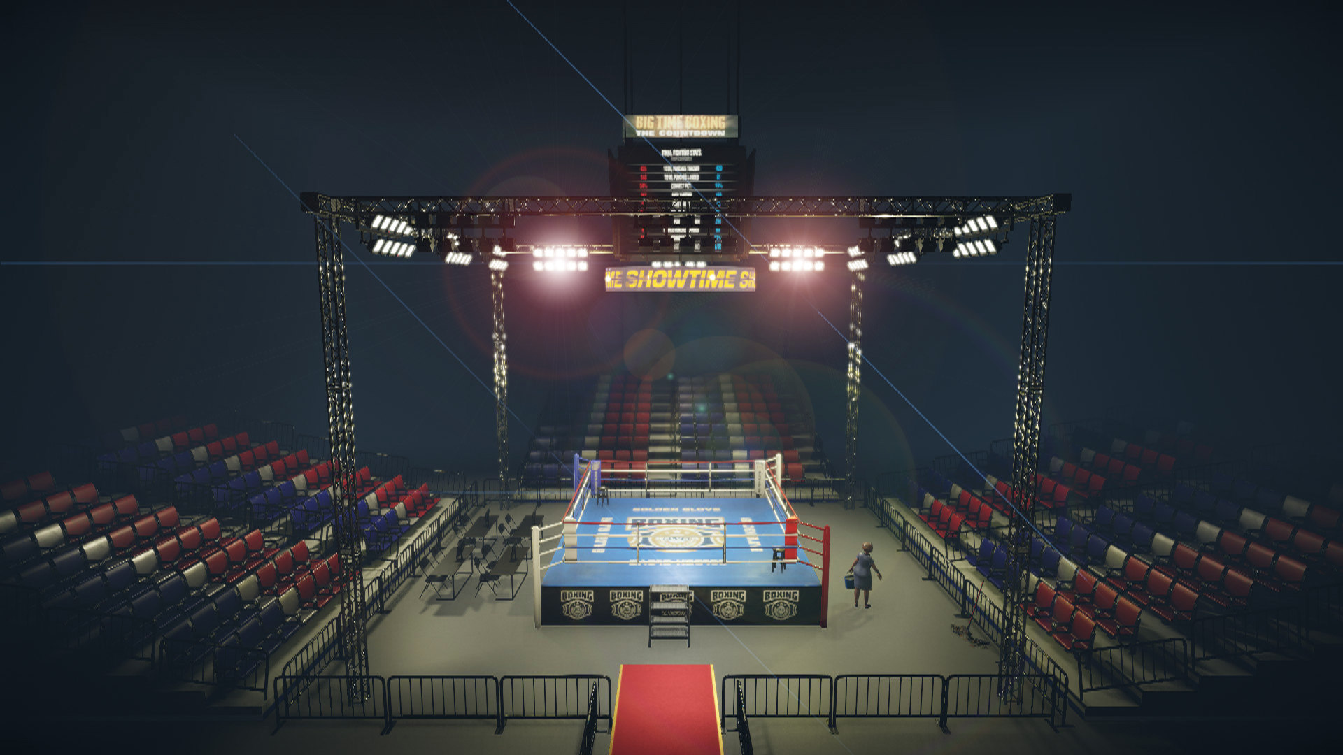 Boxing arena lowpoly 3D TurboSquid 1478014