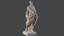 3D caesar statue