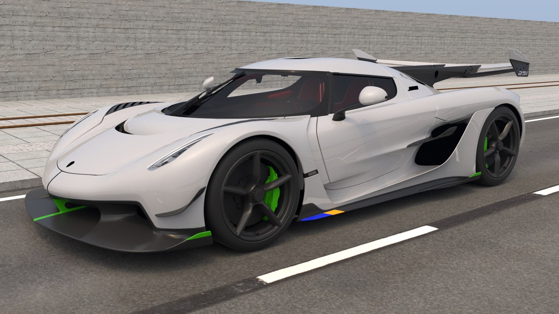 3D koenigsegg jesko 2020 model - TurboSquid 1478132