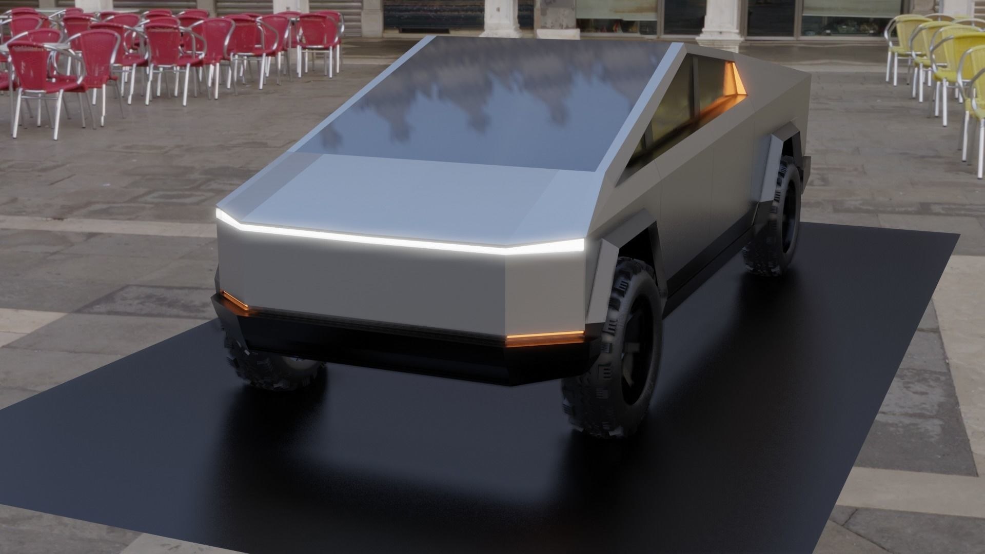 Tesla Cybertruck Model - TurboSquid 1478314