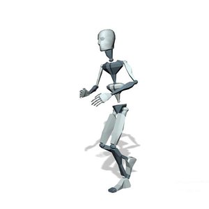 Jogging forward long way