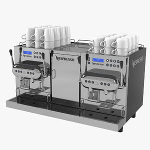 3D nespresso aguila 420 coffeemaker