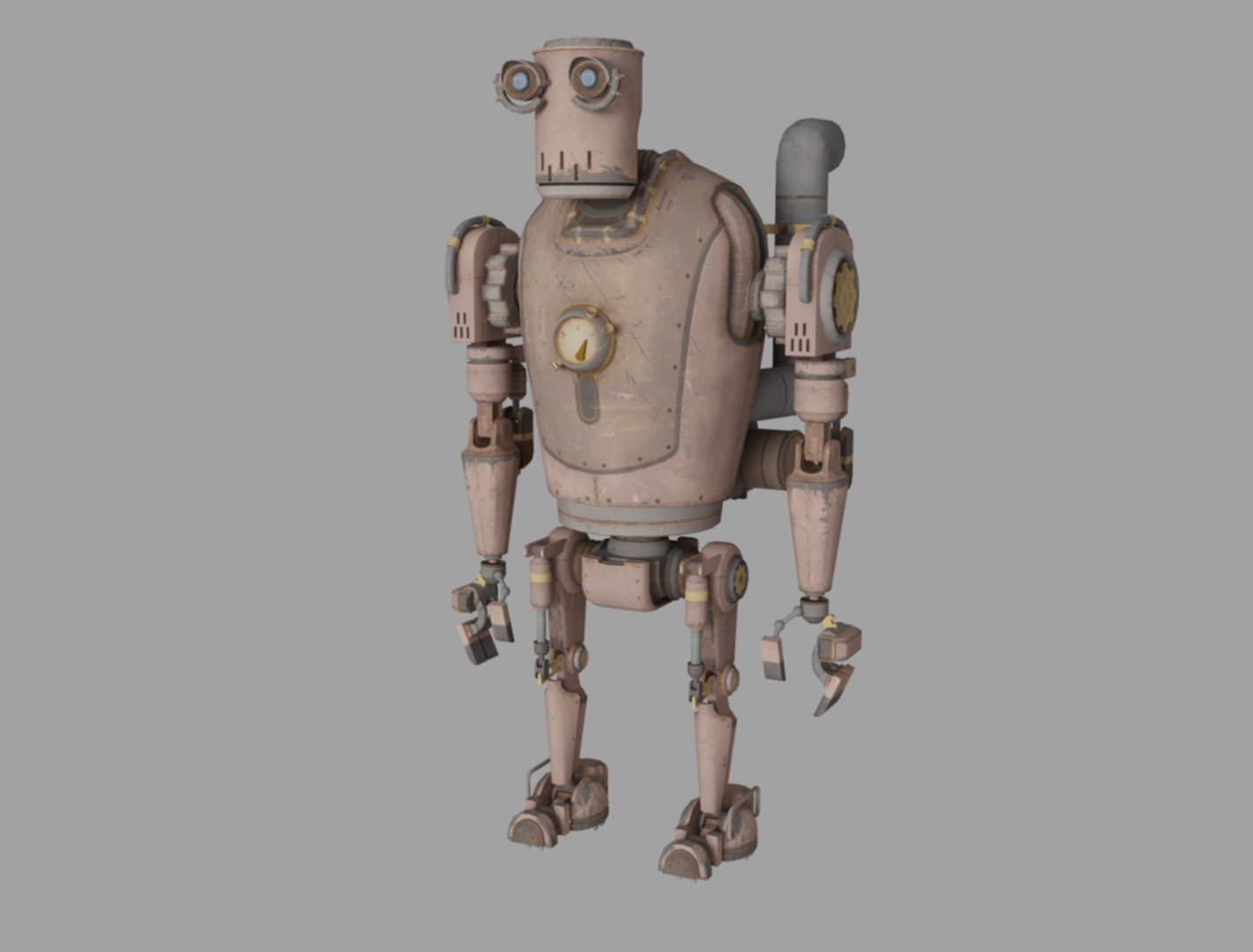 Automata robot 3D TurboSquid 1478586