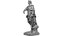 3D caesar statue