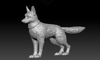 Fur01 Zbrush Alpha Texture