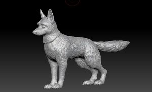 Fur01 Zbrush Alpha Texture