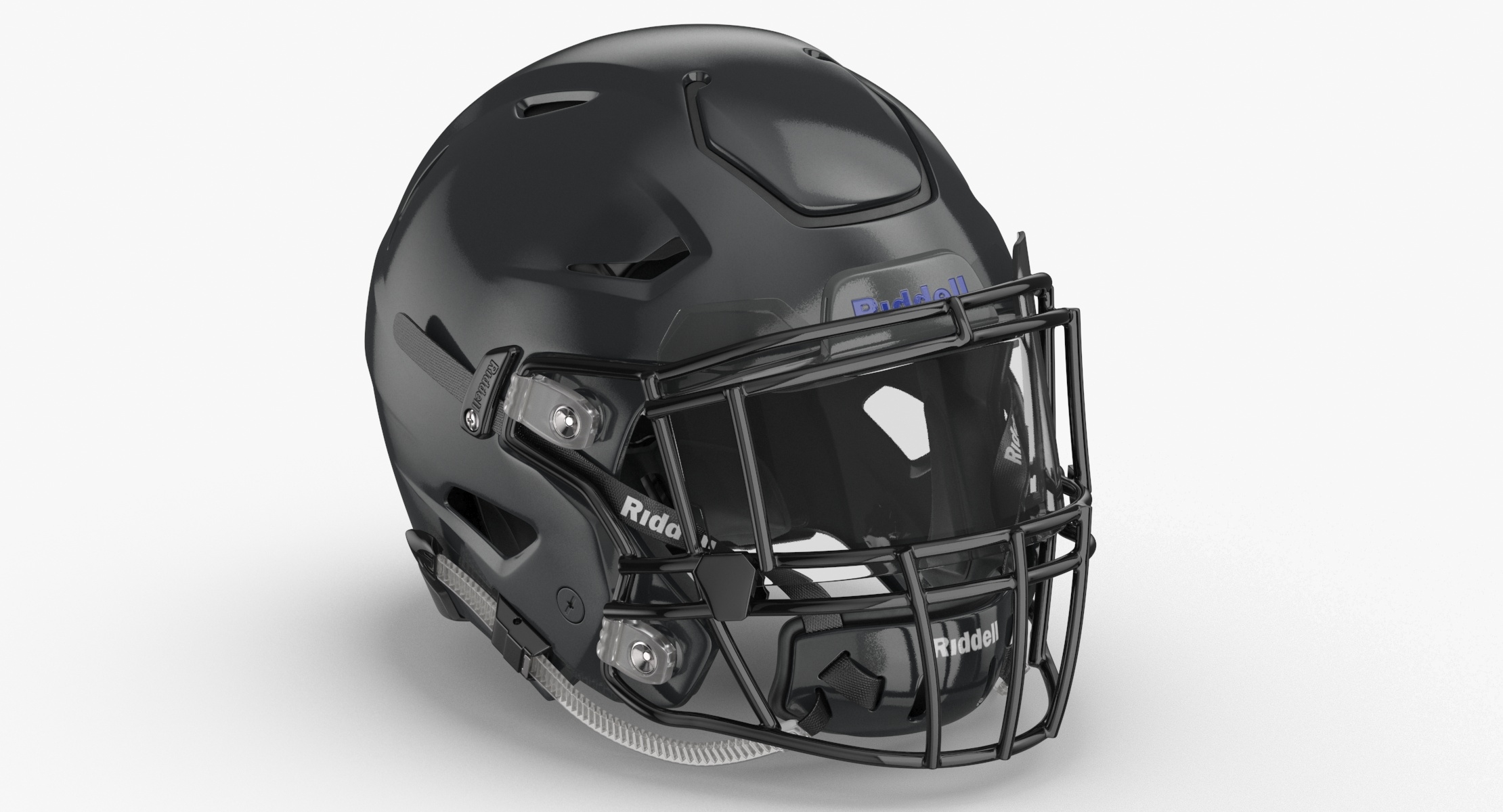 Football helmet riddell speedflex 3D TurboSquid 1478770