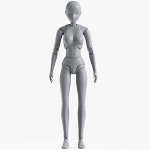 mannequin female 3D