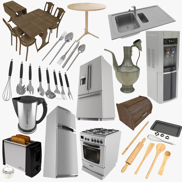 Big kitchen equipment 3D model - TurboSquid 1478872
