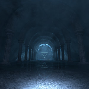 3D concepts classic occult temple