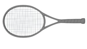 tennis racket 3D