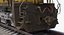 3D diesel locomotive ge es44ac