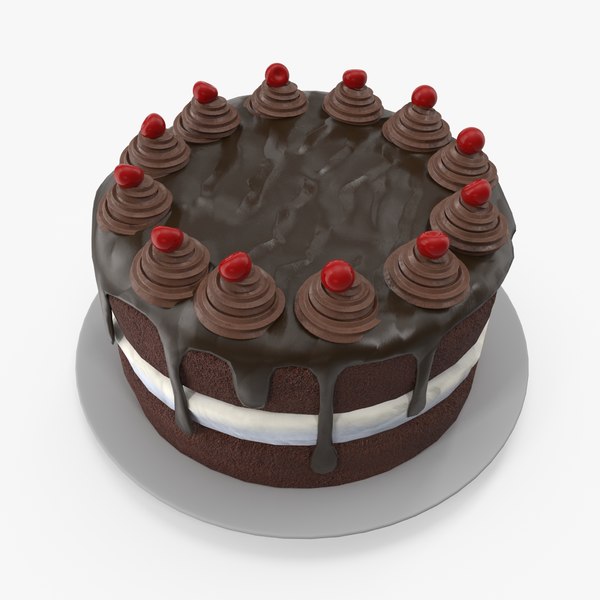 Birthday Cake 3d Turbosquid