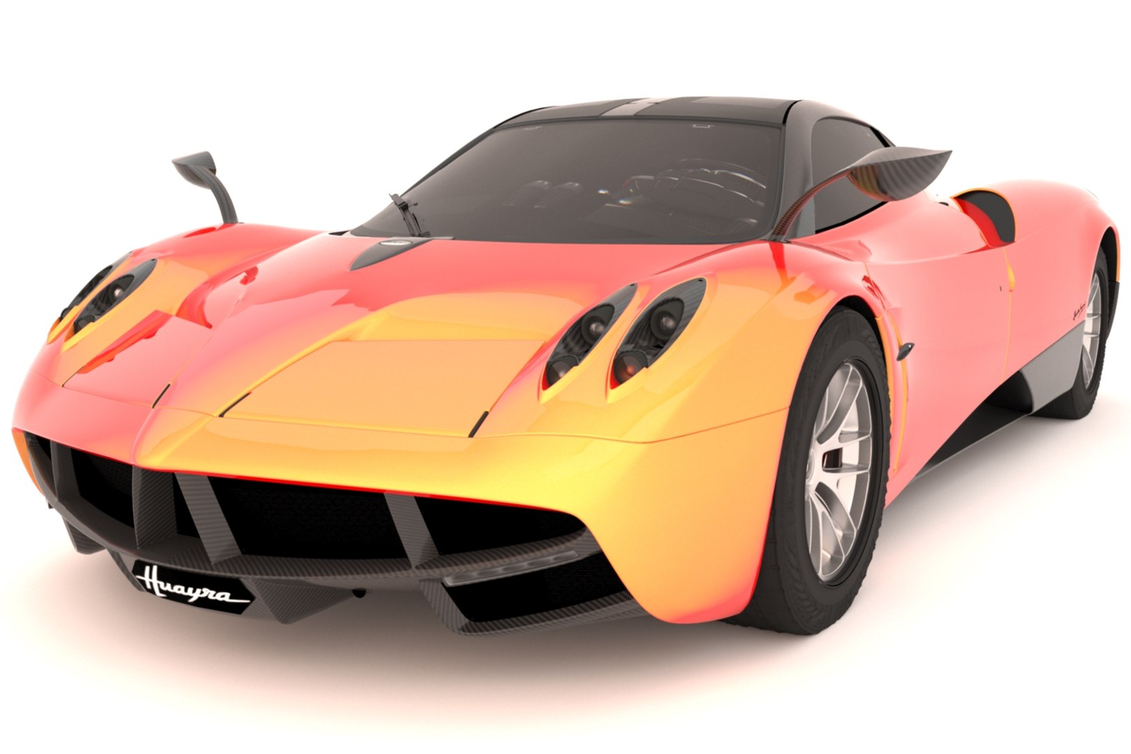 Pagani huayra 3D model TurboSquid 1479364