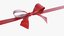 ribbon bow unwrap animation 3D model