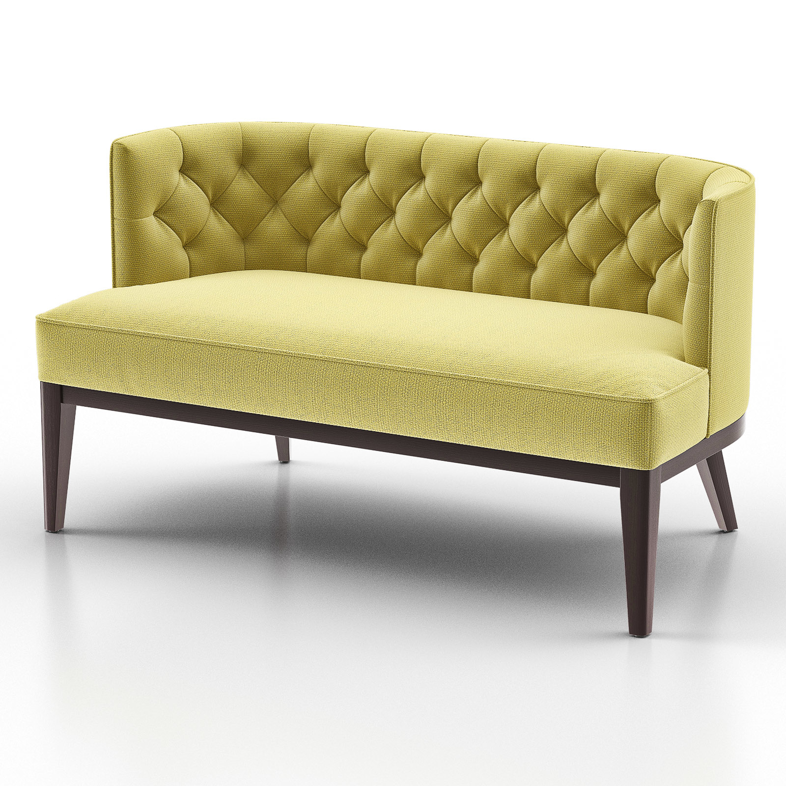 Grayson Tufted Settee Bench 3d Model Turbosquid 1479403