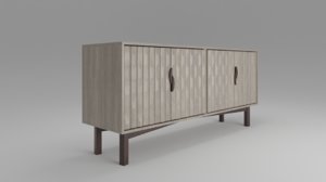 soho riviera cabinet 3D model