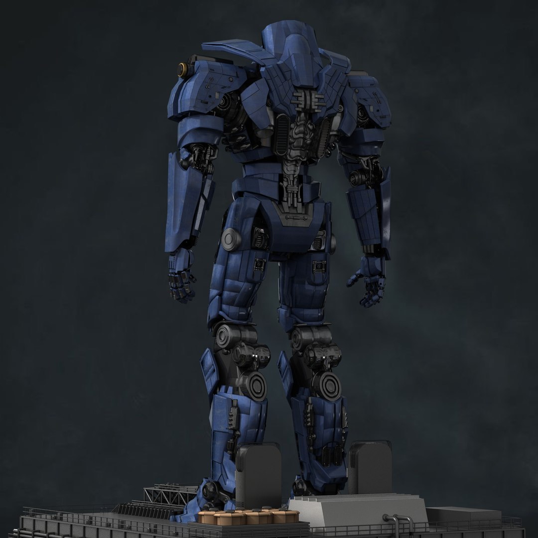 3D gipsy danger - TurboSquid 1479601