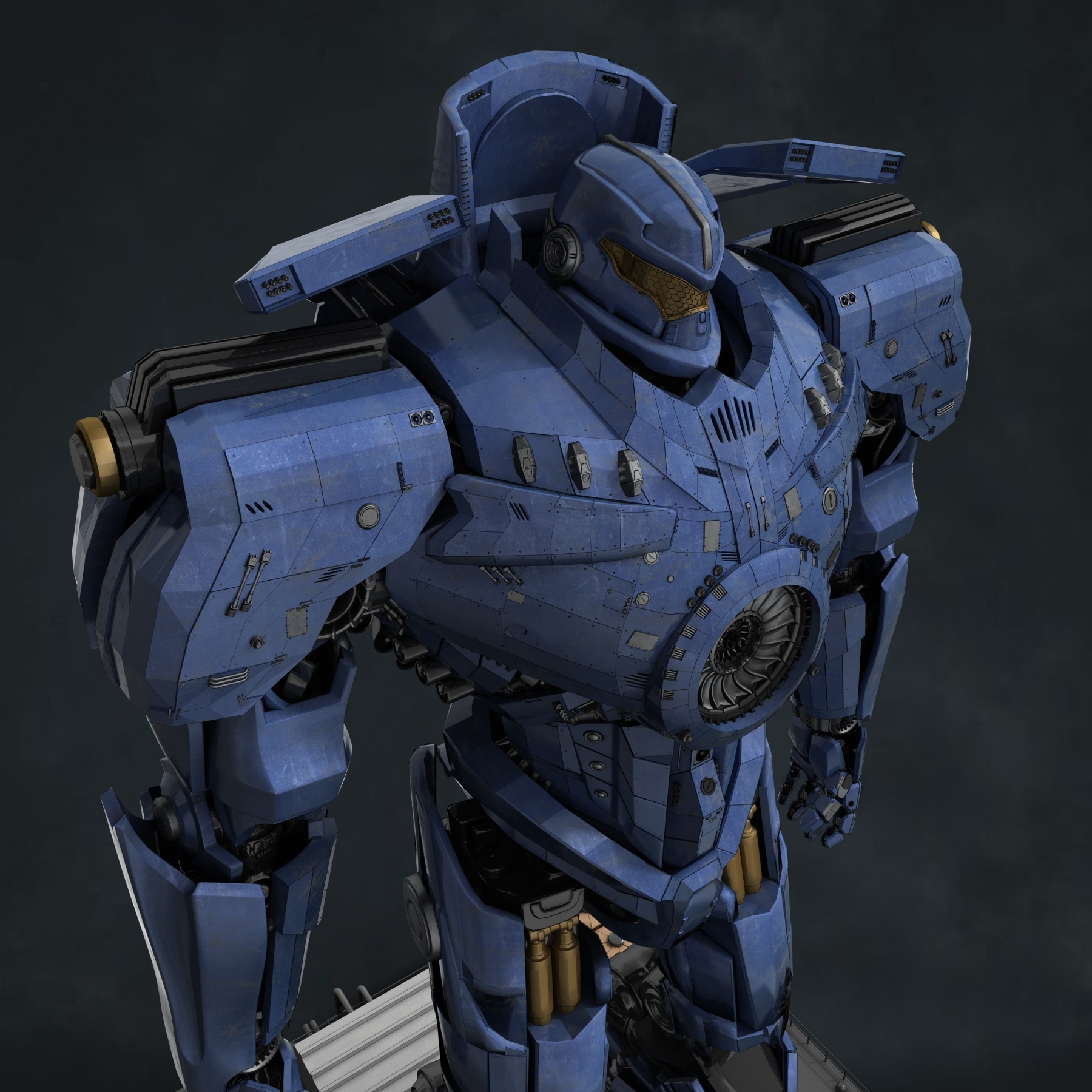 3D gipsy danger - TurboSquid 1479601