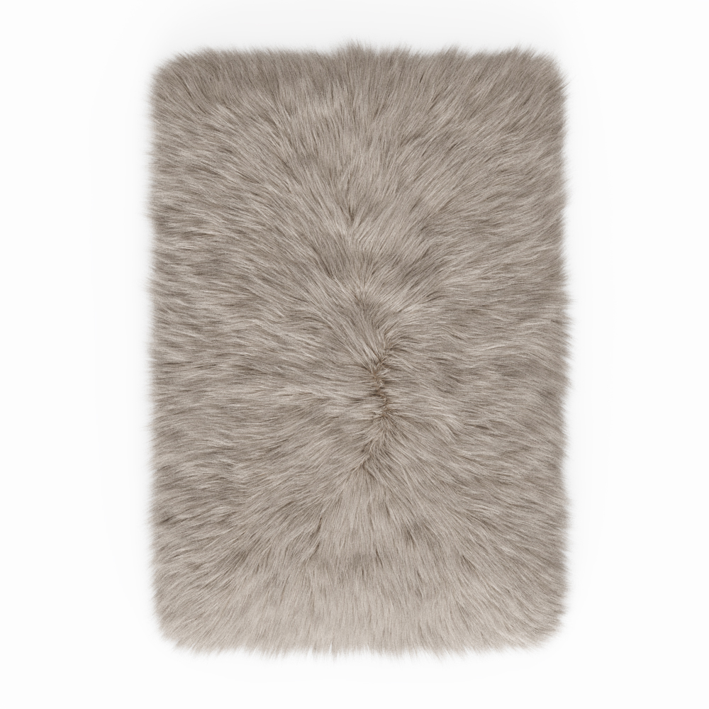 Flauschiger Teppich Mit Langem Fell 3d Modell Turbosquid 1479564