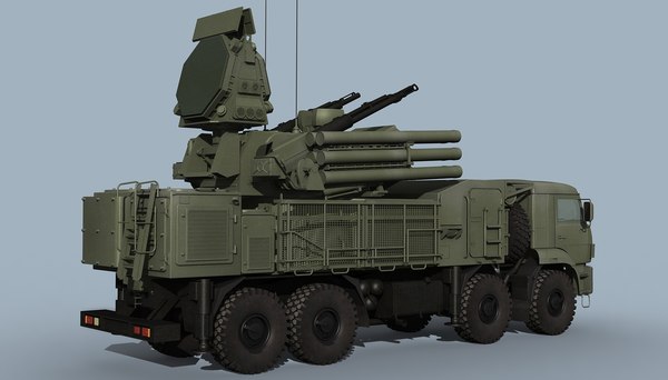 3D sa-22 pantsir-s1 battery model - TurboSquid 1479650