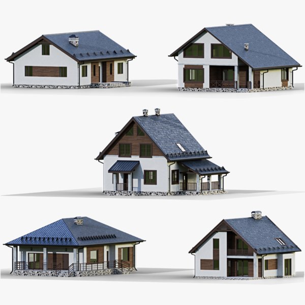 Free House 3D Models for Download | TurboSquid