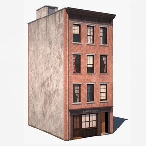new york style building 3D model