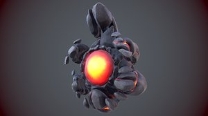 rockbomb enemy creature 3D