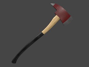 axe weapon tool 3D model
