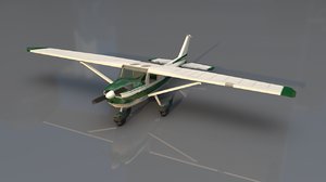 cessna business jet airplane 3D model
