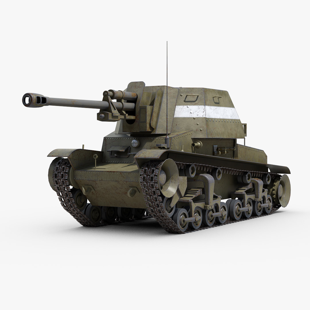 Ww2 tacam r2 tank destroyer 3D - TurboSquid 1480140