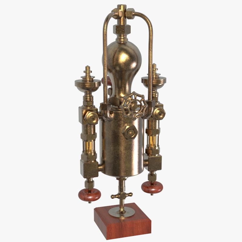 Vintage lubricator 3D TurboSquid 1480226