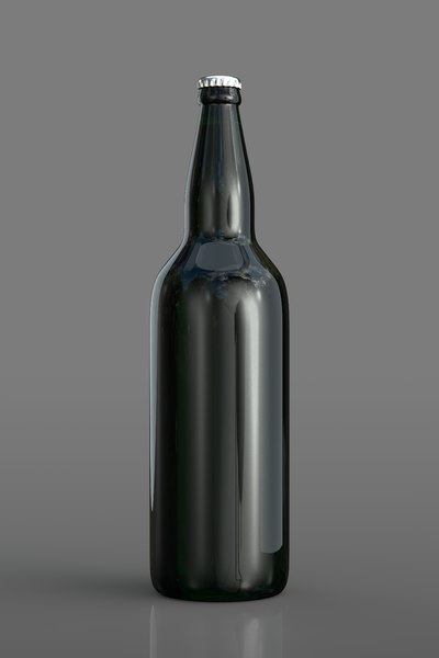 beer bottle 3d model