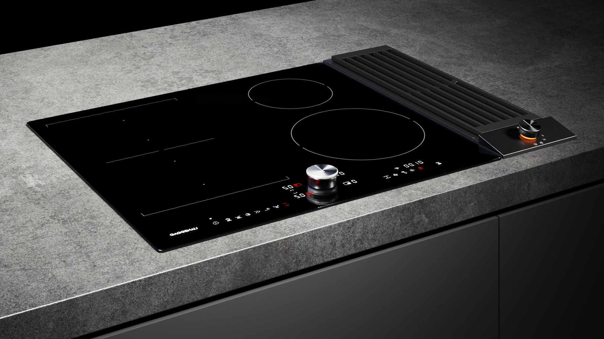 3d Gaggenau Cooktop 200 Ci262103 Turbosquid 1480327