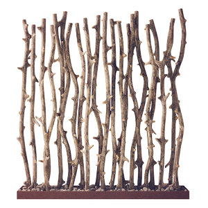 3D model branch tree old