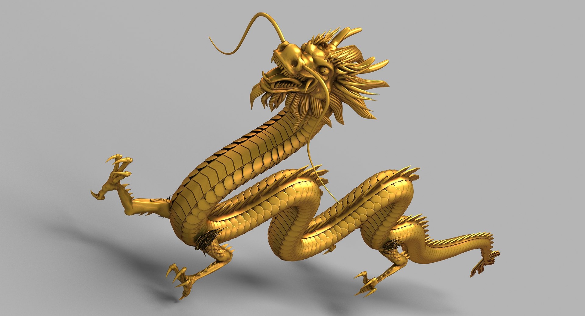 Dragon chinese 3D - TurboSquid 1480510