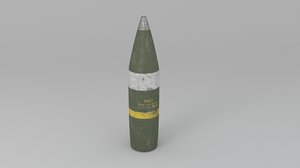 artillery shell model