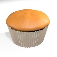 muffin 3d model