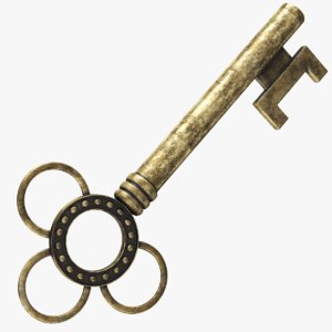 real old key 3D