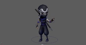 ninja 3D model