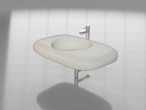 basin washbasin wash 3D model