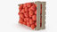 fruit vegatables crates 3D model