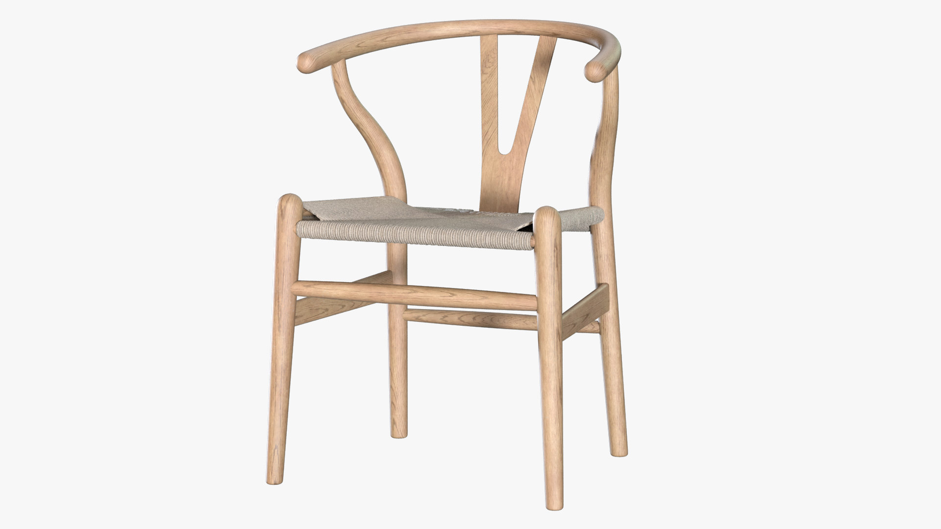 Hans wegner wishbone chair 3D TurboSquid 1481756
