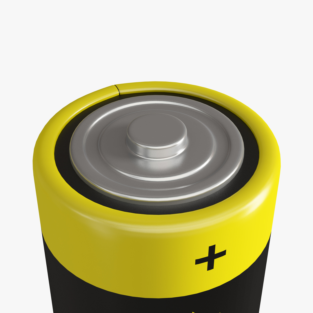 3D battery d - TurboSquid 1481825