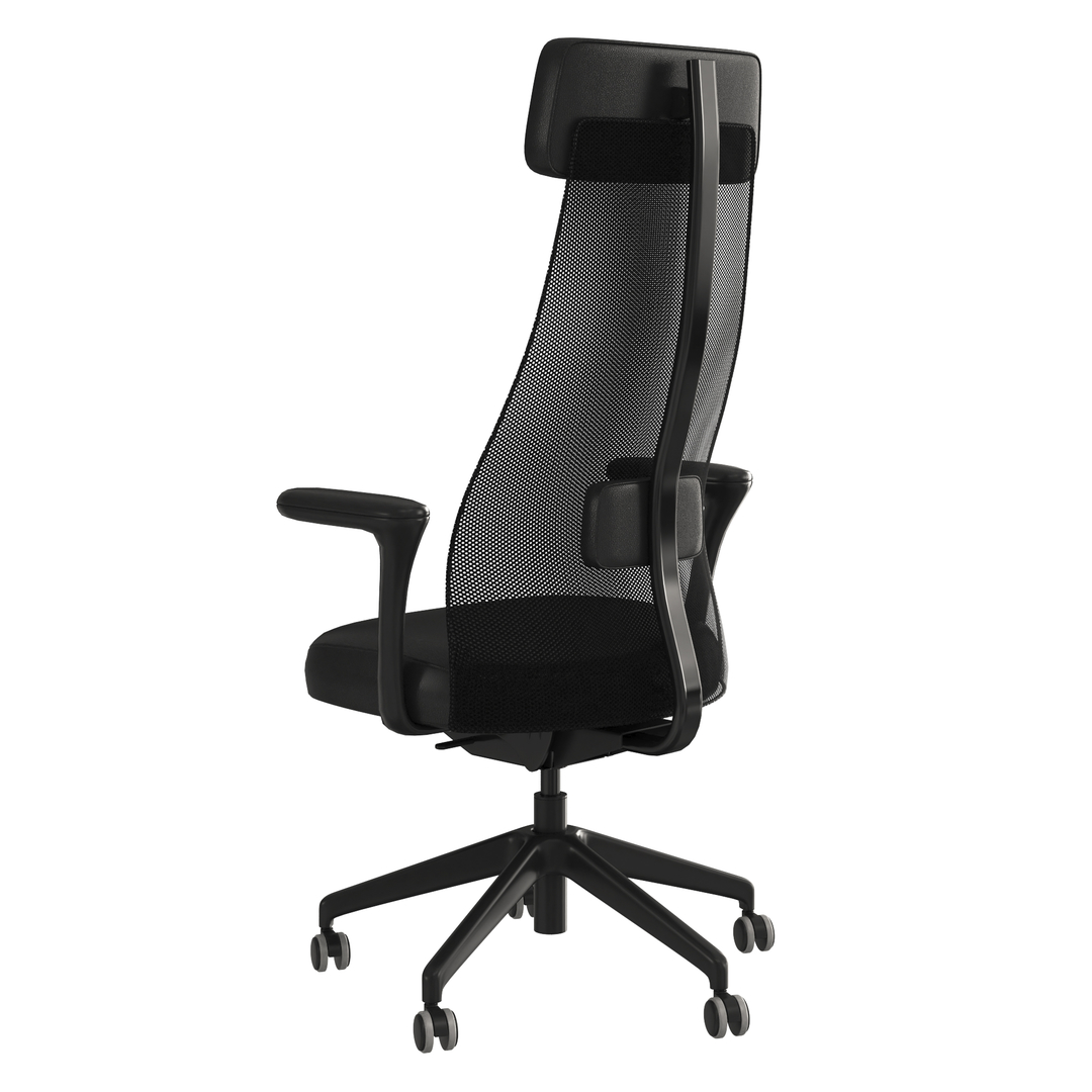 3D office chair ikea jrvfjllet TurboSquid 1481900
