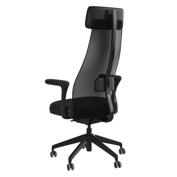 3D office chair ikea jrvfjllet TurboSquid 1481900
