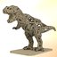 3D tyrannosaurus dinosaur t-rex model