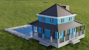 3D house model