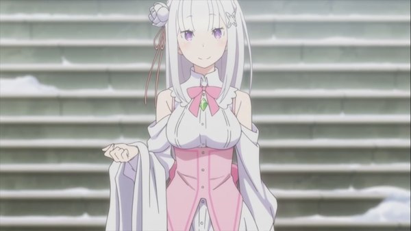 re zeroemiliariganime girl