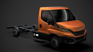 3D model iveco daily single cab